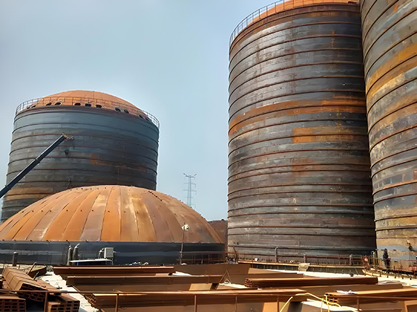 天峨焦粉钢板仓